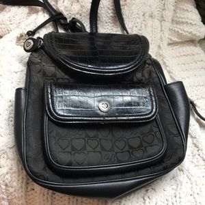 Vintage Brighton Black Backpack 🎒